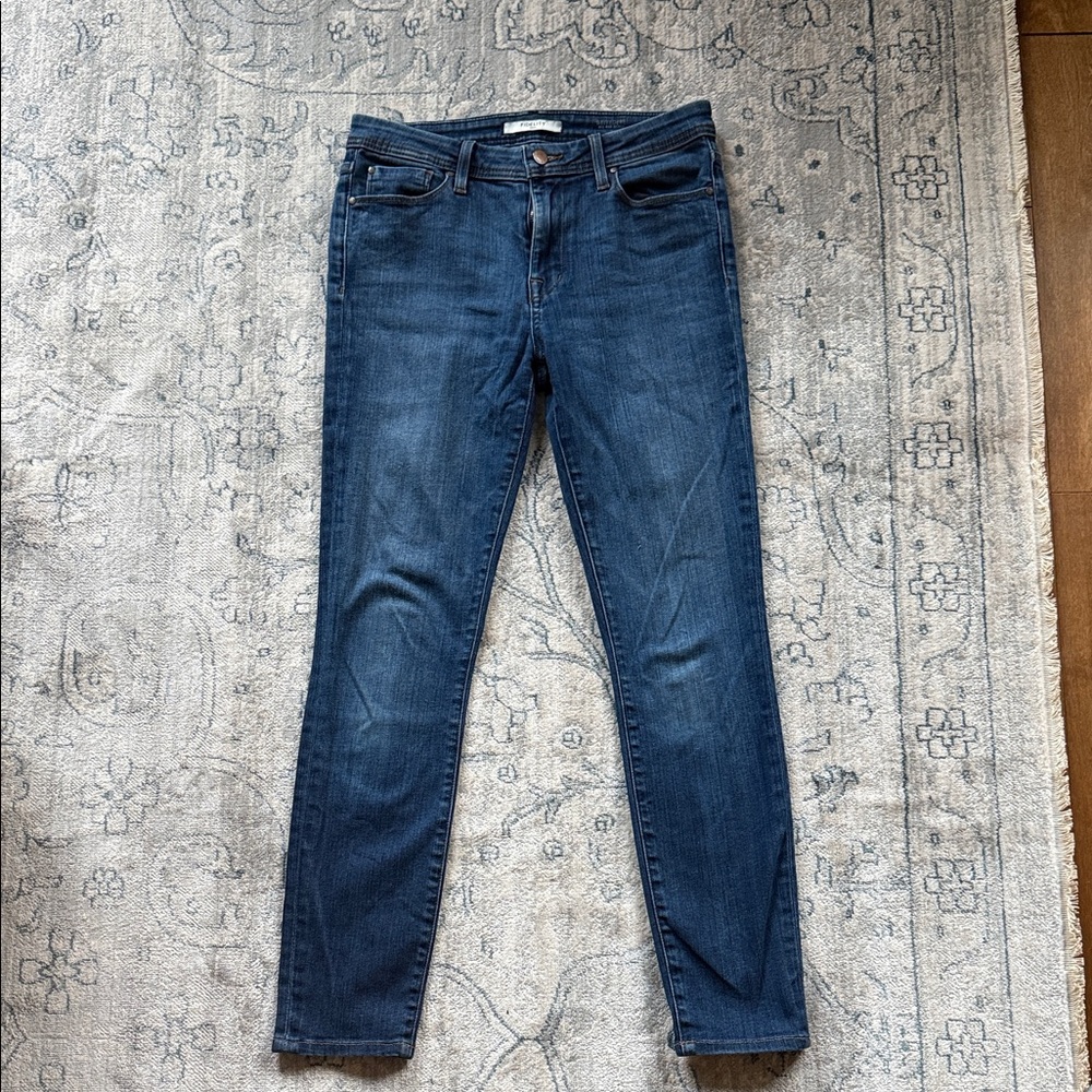 Fidelity Dark Blue Women's Skinny Jeans